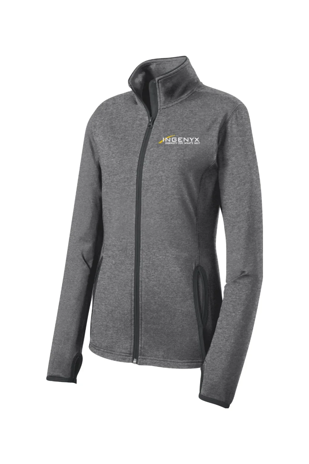 Women's Stretch Contrast Full-Zip Jacket